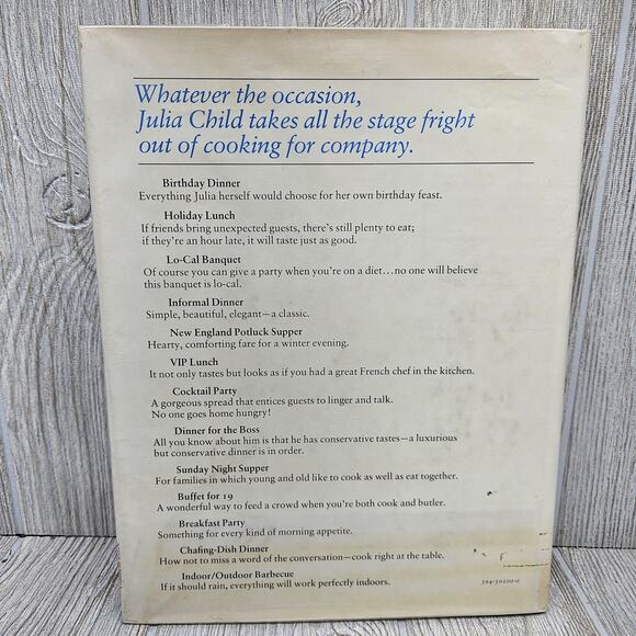 Vintage Julia Child & Company Hardcover 1978 Cookbook Julia Child Recipes - Picture 3 of 15